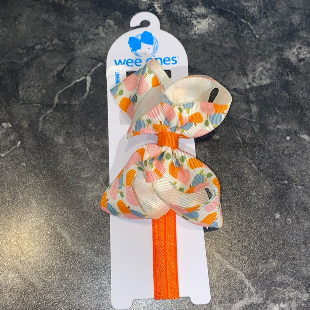 Wee Ones Pumpkin Headband